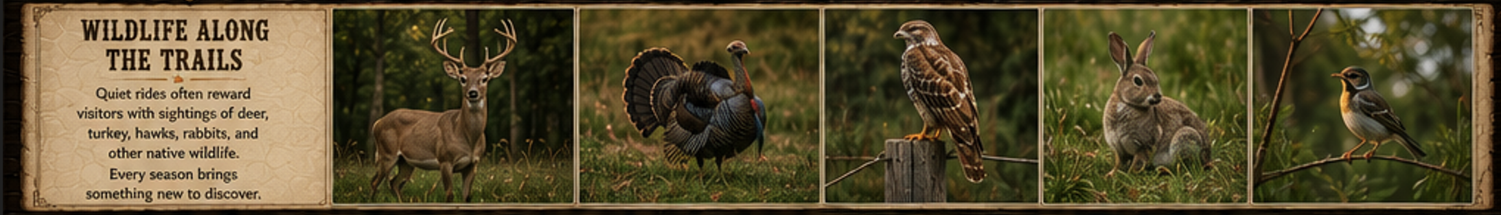 Wildlife Along The Trails